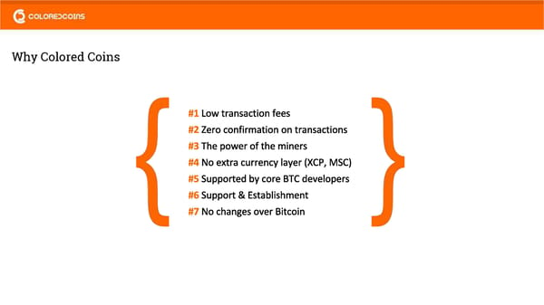 Colored Coins Bitcoin Blockchain - Page 10