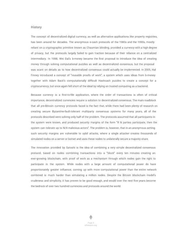 Ethereum White Paper by Vitalik Buterin - Page 5