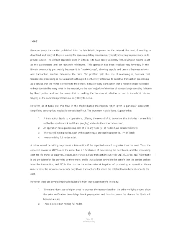 Ethereum White Paper by Vitalik Buterin - Page 31