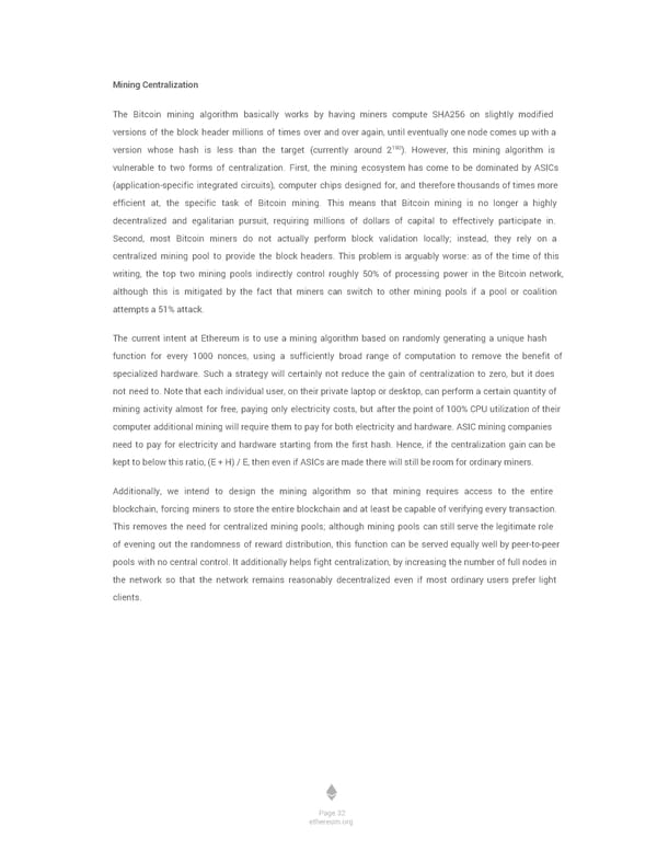 Ethereum White Paper by Vitalik Buterin - Page 36